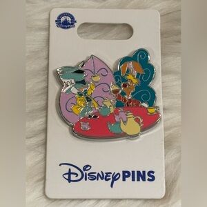 Disney Parks Alice In Wonderland Mad Hatter March Hare Open Edition OE Pin